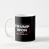Trump wird 2024 überwinden kaffeetasse (Links)