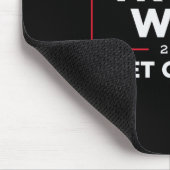 Trump wird 2024 überwinden mousepad (Ecke)