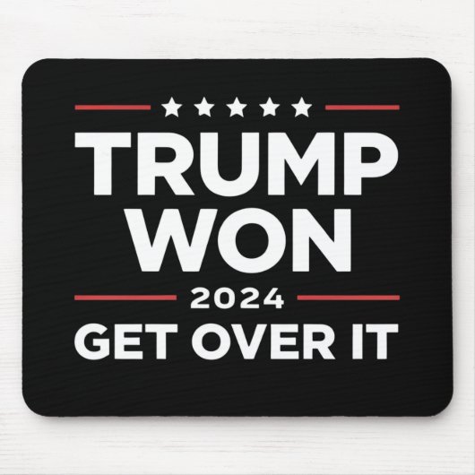 Trump wird 2024 überwinden mousepad (Vorne)