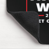 Trump wird 2024 überwinden mousepad (Ecke)