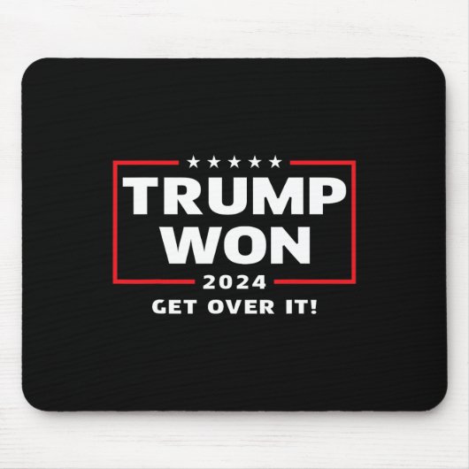 Trump wird 2024 überwinden mousepad (Vorne)