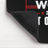 Trump wird 2024 überwinden mousepad (Ecke)