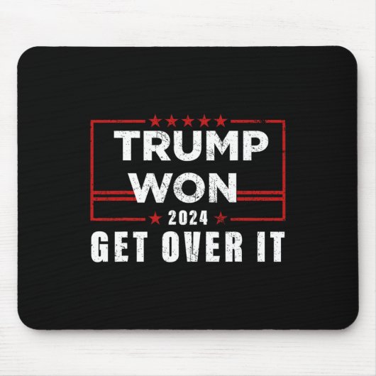 Trump wird 2024 überwinden mousepad (Vorne)