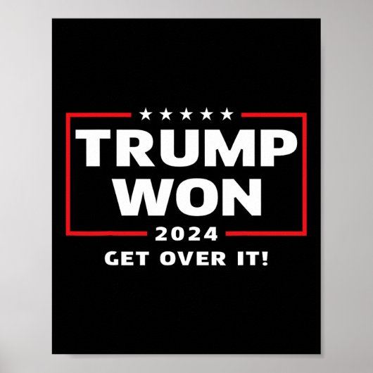 Trump wird 2024 überwinden poster (Vorne)