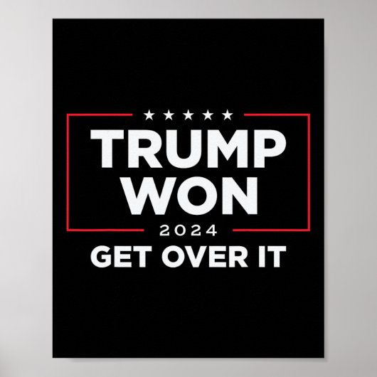 Trump wird 2024 überwinden poster (Vorne)