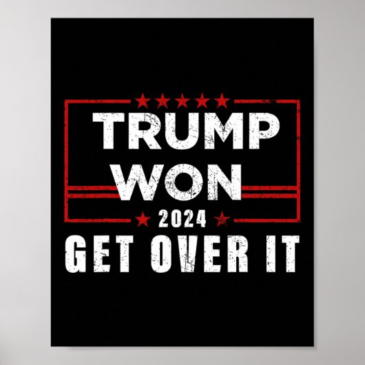 Trump wird 2024 überwinden poster (Vorne)