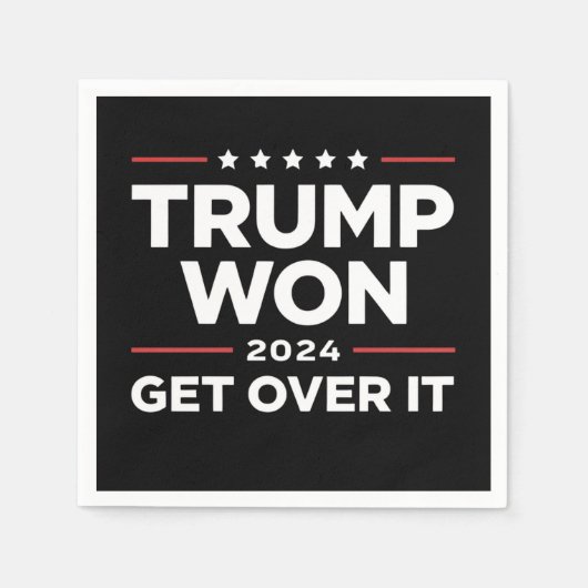 Trump wird 2024 überwinden serviette (Vorderseite)