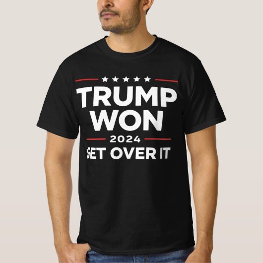 Trump wird 2024 überwinden T-Shirt (Vorderseite)