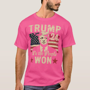 Trump wird 2024 überwinden, wie das Volk gewonnen T-Shirt
