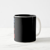 Trump wird 2024 überwinden zweifarbige tasse (VorderseiteRechts)