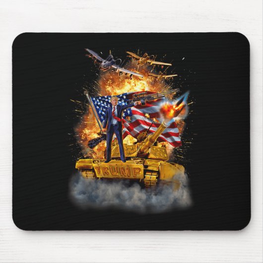 Trump wird 2025 überwinden mousepad (Vorne)