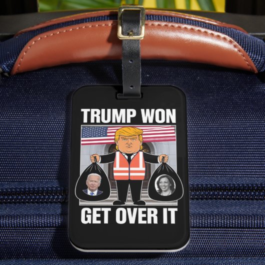 Trump wird die Wahl zum Maga-Won 2024 überstehen Gepäckanhänger (Vorderseite Insitu 2)