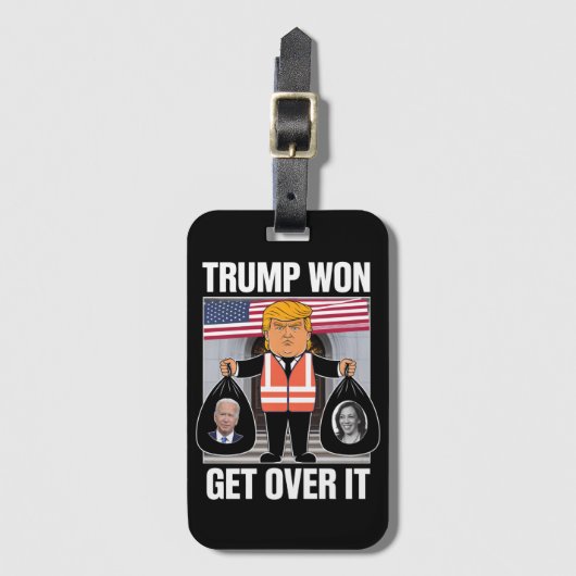 Trump wird die Wahl zum Maga-Won 2024 überstehen Gepäckanhänger (Vorderseite Vertikal)