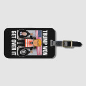 Trump wird die Wahl zum Maga-Won 2024 überstehen Gepäckanhänger (Vorderseite (Horizontal))