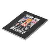 Trump wird die Wahl zum Maga-Won 2024 überstehen Notizblock (Rotiert)