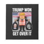 Trump wird die Wahl zum Maga-Won 2024 überstehen Notizblock (Vorderseite)