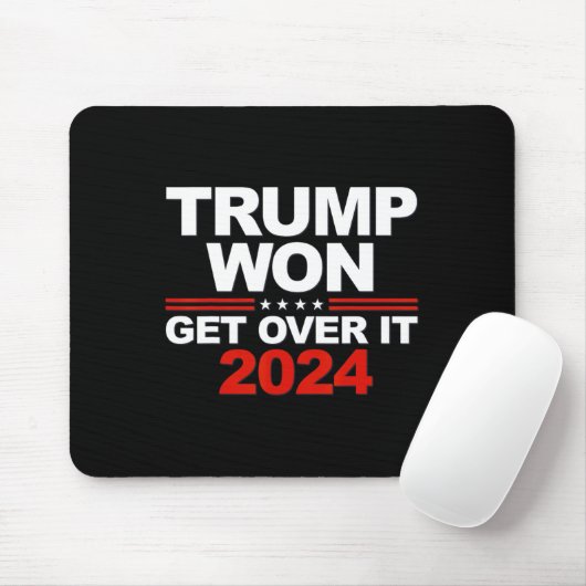 Trump wird es 2024 überwinden mousepad (Mit Mouse)