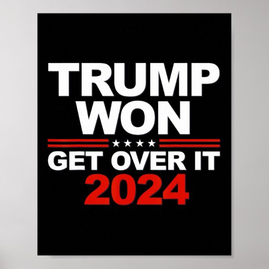 Trump wird es 2024 überwinden poster (Vorne)