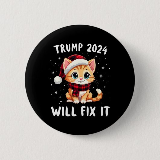 Trump Wird Es Reparieren Machen Amerika Großartig Button (Vorderseite)