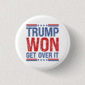Trump wird es überwinden button (Vorderseite)