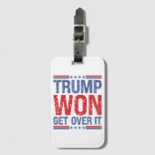 Trump wird es überwinden gepäckanhänger (Vorderseite Vertikal)