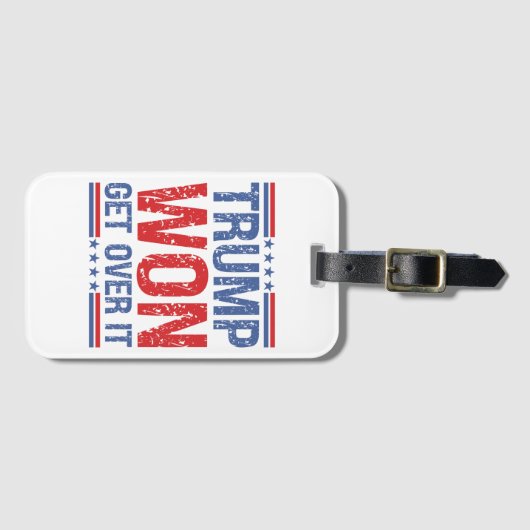 Trump wird es überwinden gepäckanhänger (Vorderseite (Horizontal))