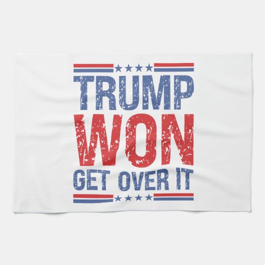 Trump wird es überwinden geschirrtuch (Horizontal)