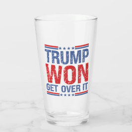 Trump wird es überwinden glas