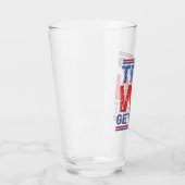 Trump wird es überwinden glas (Links)