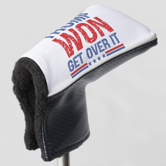 Trump wird es überwinden golf headcover (3/4 Vorderseite)