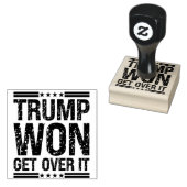 Trump wird es überwinden gummistempel (Stempel)