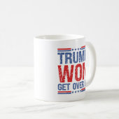 Trump wird es überwinden kaffeetasse (VorderseiteRechts)