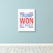 Trump wird es überwinden leinwanddruck (Insitu (Holzboden))