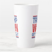 Trump wird es überwinden milchtasse (Vorderseite)