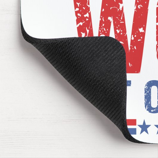 Trump wird es überwinden mousepad (Ecke)