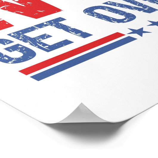 Trump wird es überwinden poster (Ecke)