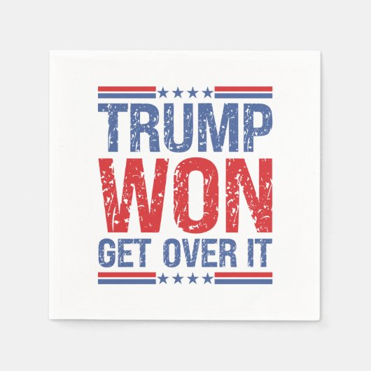 Trump wird es überwinden serviette (Vorderseite)