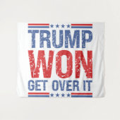 Trump wird es überwinden wandteppich (Vorderseite (Horizontal))