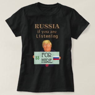 Trump wird sich für den russischen T - Shirt einse
