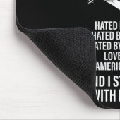 Trump wird von links gehasst, wird von den Medien Mousepad (Ecke)