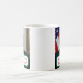 Trump wird zu Weihnachten Zuhause Kaffeetasse (Mittel)