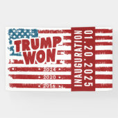 Trump Won 2024 Banner (Horizontal)