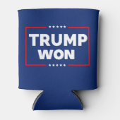 Trump Won 2024 Dosenkühler (Vorderseite)