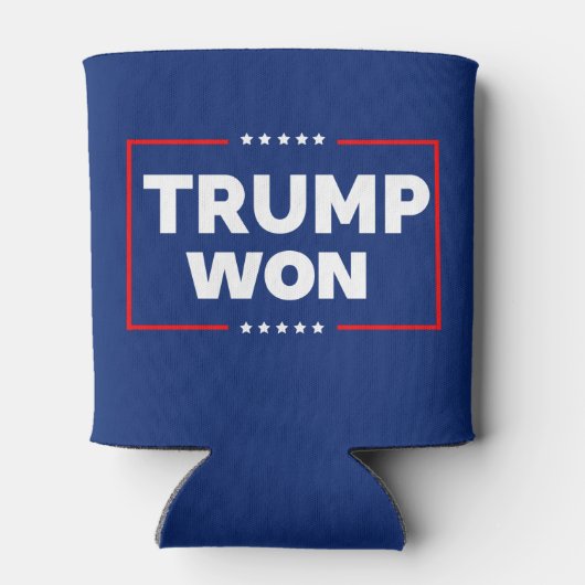Trump Won 2024 Dosenkühler (Rückseite)