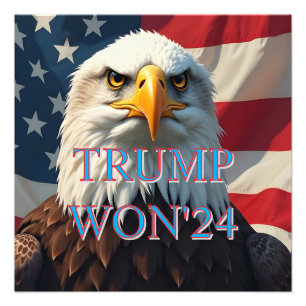 TRUMP WON 2024 FOTODRUCK