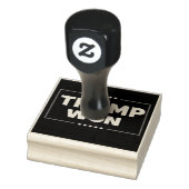 Trump Won 2024 Gummistempel (Stempel)