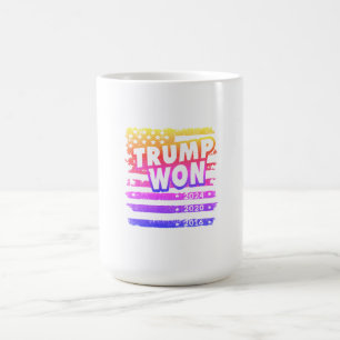 Trump Won 2024 Kaffeetasse