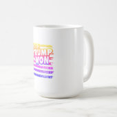 Trump Won 2024 Kaffeetasse (VorderseiteRechts)