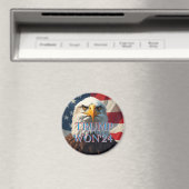 TRUMP WON 2024 MAGNET (In Situ (Geschirrspüler))