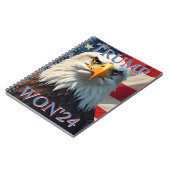 TRUMP WON 2024 NOTIZBLOCK (Linke Seite)